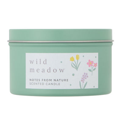 Notes From Nature Wild Meadow Tin Candle