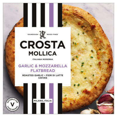 Garlic & Mozzarella Sourdough Flatbread 229g thumbnail 2