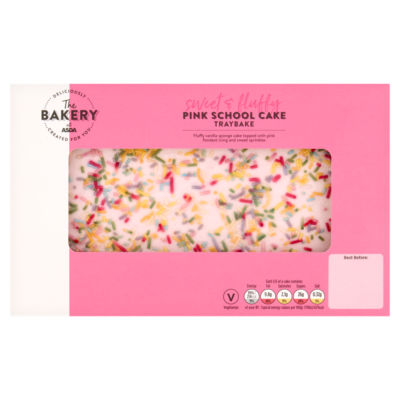 Pink School Cake Traybake 300g thumbnail 2