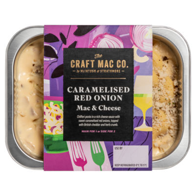 Caramelised Red Onion Mac & Cheese 400g