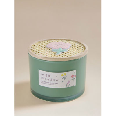 Wild Meadow Wooden Lid Candle