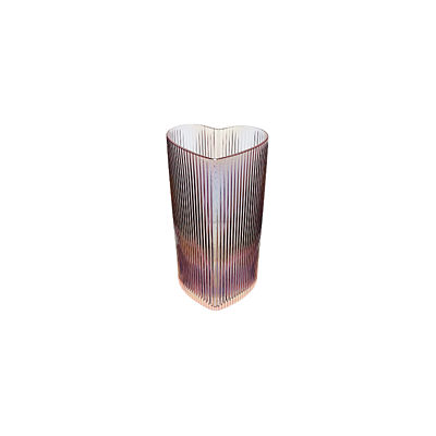 Pink Iridescent Heart Hiball Glasses - Set of 2 thumbnail 2