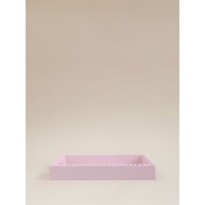 Pink Square Beaded Tray thumbnail 2