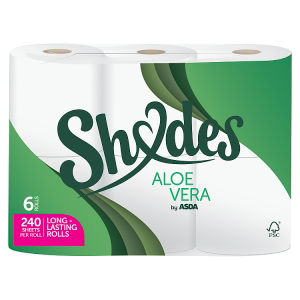Aloe Vera 6 Rolls Toilet Tissue