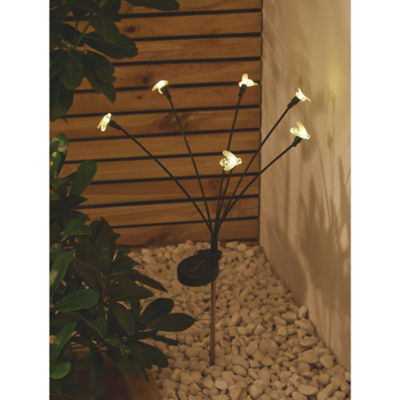 Clear Bee Solar Stake Light