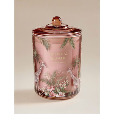 Botanical Tropical Bloom Large Candle thumbnail 2