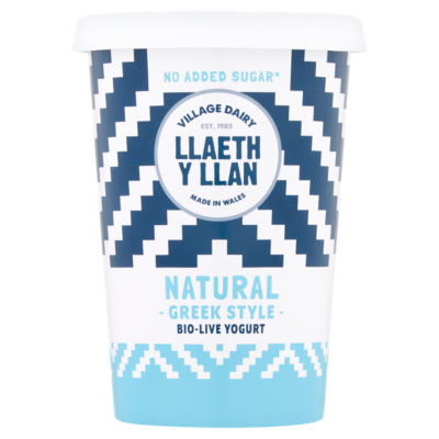 Llaeth y Llan Natural Greek Style Bio-Live Yogurt 450g thumbnail 2