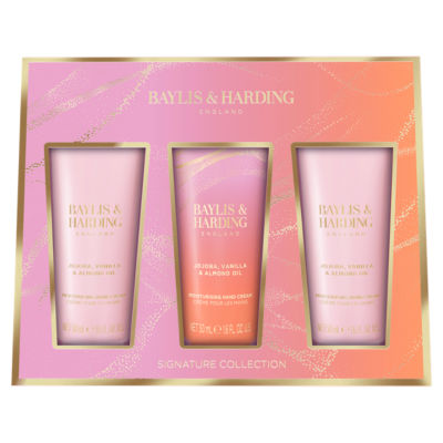 Jojoba, Vanilla & Almond Oil Luxury Hand Treats Gift Set thumbnail 2