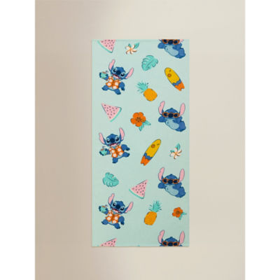 Disney Stitch Blue Cotton Beach Towel