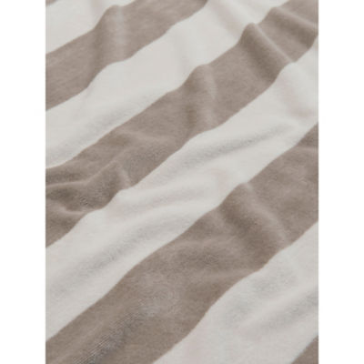 Striped Natural Cotton Regular Beach Towel (79x152cm) thumbnail 3