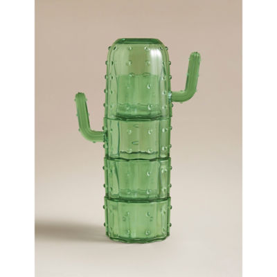 Outdoor Cactus Stacking Tumblers Set of 4
