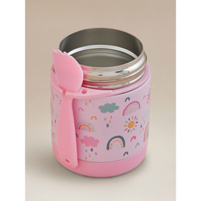 Pink Rainbow Food Flask thumbnail 4