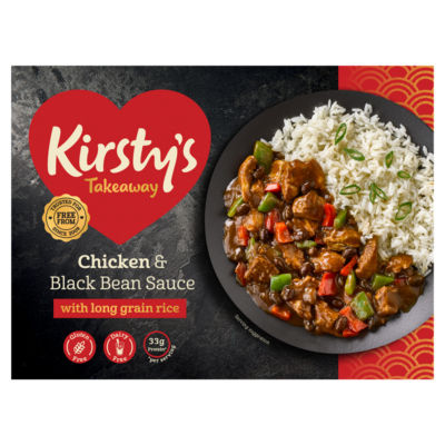 Takeaway Chicken & Black Bean with Rice 450g