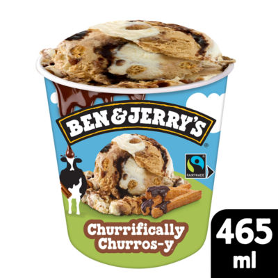 Ben & Jerry's Churrifically Churros-y Ice Cream Tub 465ml