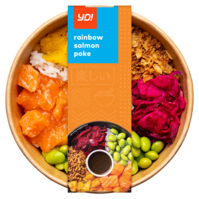 Rainbow Salmon Poke 283g