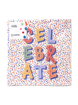 Celebrate Bright Napkins 20pk thumbnail 2
