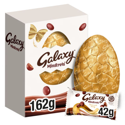 Minstrels Milk Chocolate Large Easter Egg 162g thumbnail 2