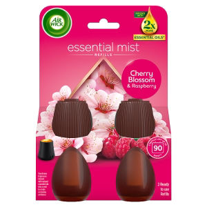 Cherry Blossom & Raspberry Mist Twin Refill 20ml. Lasts up to 45 days/refill. Air Freshener thumbnail 2