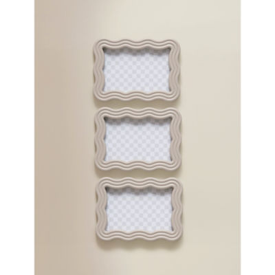Beige Wiggle Frame 6 x 4 Inch thumbnail 2