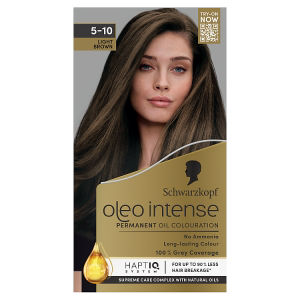 Oleo Intense Oil Colouration 5-10 Light Brown Permanent Hair Dye thumbnail 2