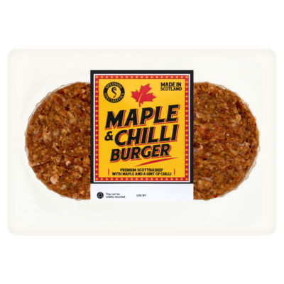 Maple & Chilli Burger 226g