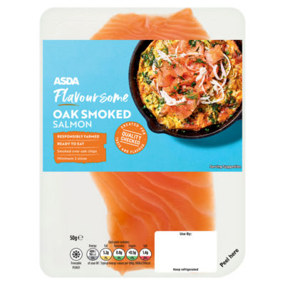 Flavoursome Oak Smoked Salmon 50g