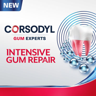 Advanced + Intensive Gum Repair Toothpaste White & Polish 75ml thumbnail 3