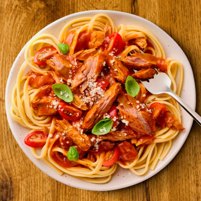 Stir & Serve Tuna in Tomato & Basil Sauce MSC 300g thumbnail 4