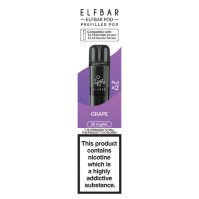 2 Pod Prefilled Pod Grape 20mg/ml thumbnail 2