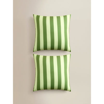 Striped Outdoor Cushions Set of 2 thumbnail 2