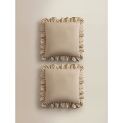 Frill Trim Outdoor Cushions Set of 2 thumbnail 2