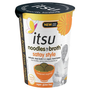itsu satay style instant noodles & broth pot 66g thumbnail 2