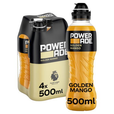 Golden Mango Sports Drink 4 x 500ml Bottles thumbnail 2
