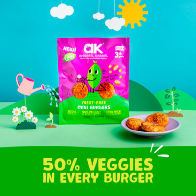 Meat-Free Mini Burgers Kids 3+ Years 220g (5 x 44g) thumbnail 3
