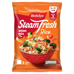 Steamfresh 2 Asian Mix Rice Steam Bags 380g thumbnail 2