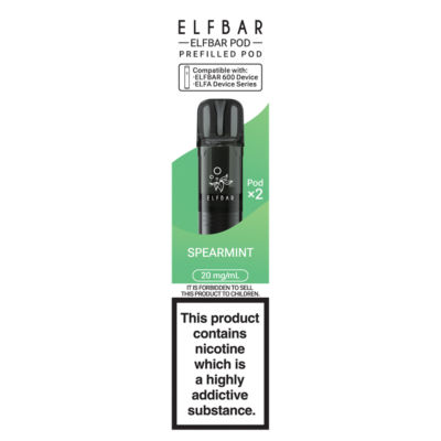 2 Prefilled Pod Spearmint 20mg/ml