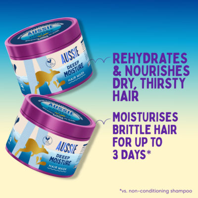 Deeep Moisture Hair Mask 500ml. Rehydrates, Nourishes & Deeply Conditions Dry Hair thumbnail 3