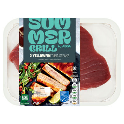 Summer Grill by 2 Yellowfin Tuna Steaks 255g