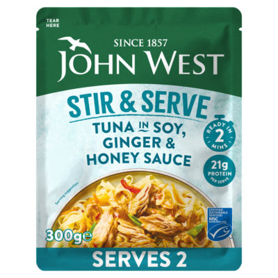 Stir & Serve Tuna in Soy, Ginger & Honey Sauce MSC 300g