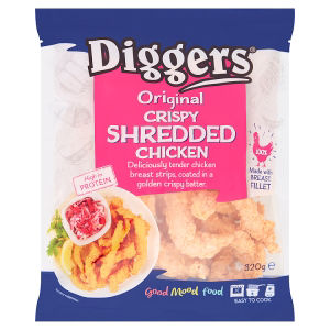 Diggerscrispy Shredded Chicken 320G