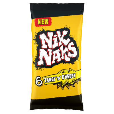 Tangy 'N' Cheesy Multipack Crisps 6 Pack