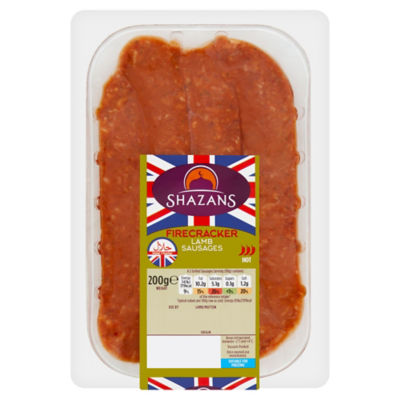 Firecracker Lamb Sausages 200g thumbnail 2