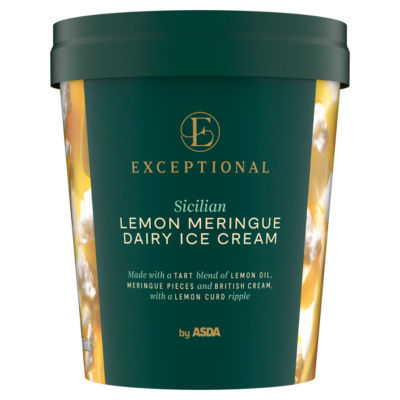 Sicilian Lemon Meringue Dairy Ice Cream 500ml thumbnail 2