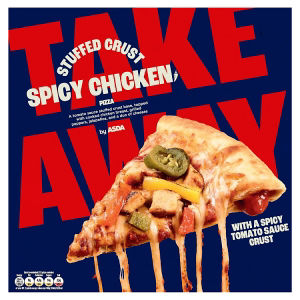 Take Away Stuffed Crust Spicy Chicken Pizza 510g