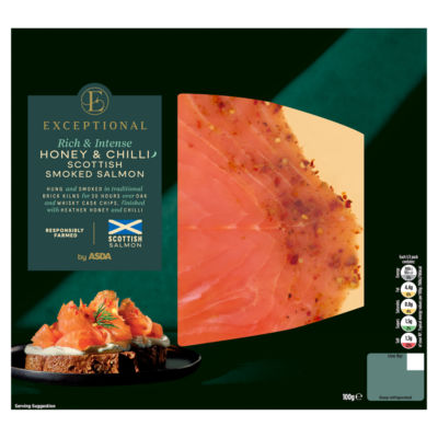 Honey & Chilli Scottish Smoked Salmon 100g