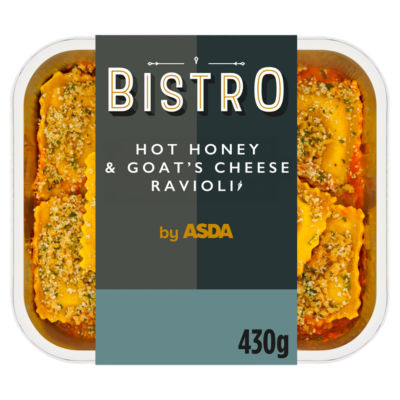 Bistro by ASDA Hot Honey & Goat's Cheese Ravioli 430g