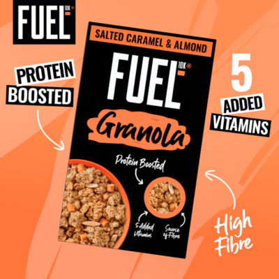 Salted Caramel & Almond Granola 400g thumbnail 3