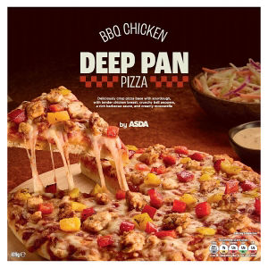 BBQ Chicken Deep Pan Pizza 419g