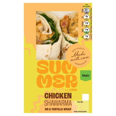 Summer Chicken Shawarma on a Tortilla Wrap thumbnail 2