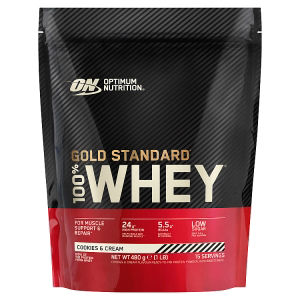 Optimum Nutrition Gold Standard Whey Cookies & Cream 480g